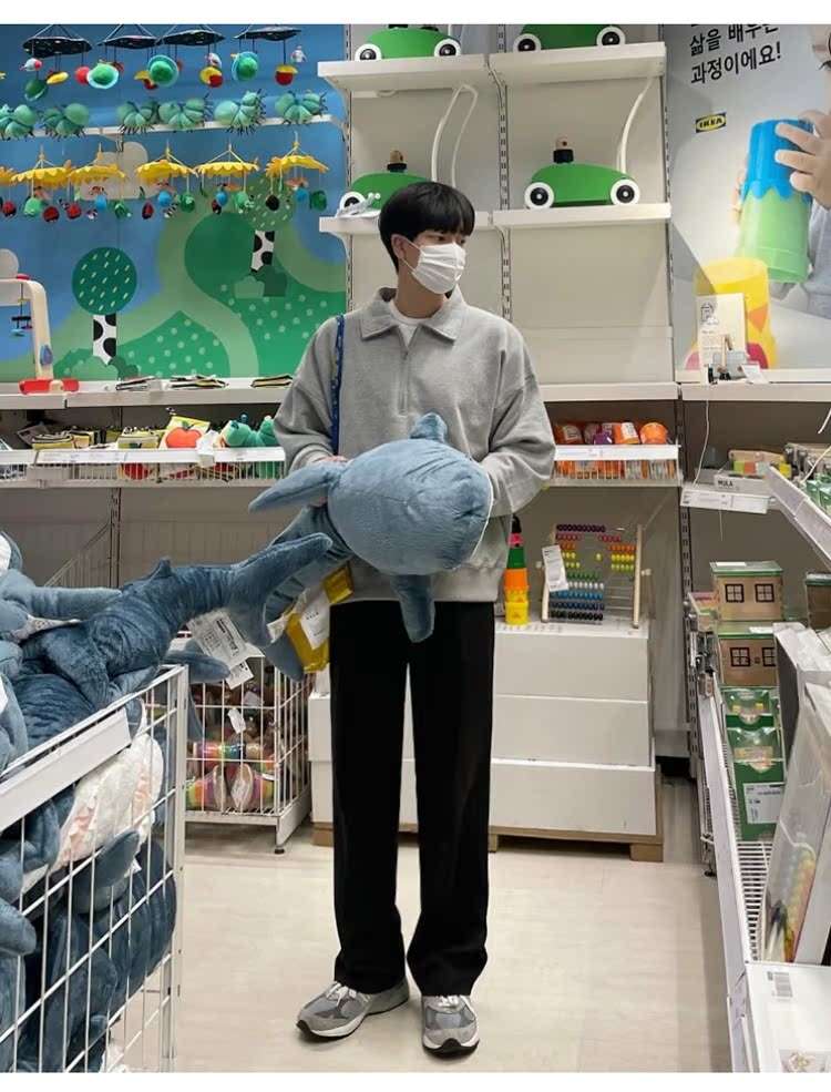 韓国ファッション ルーズシルエットカジュアル