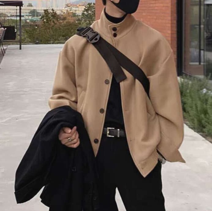 韓国ファッション オーバーサイズカジュアルジャケット