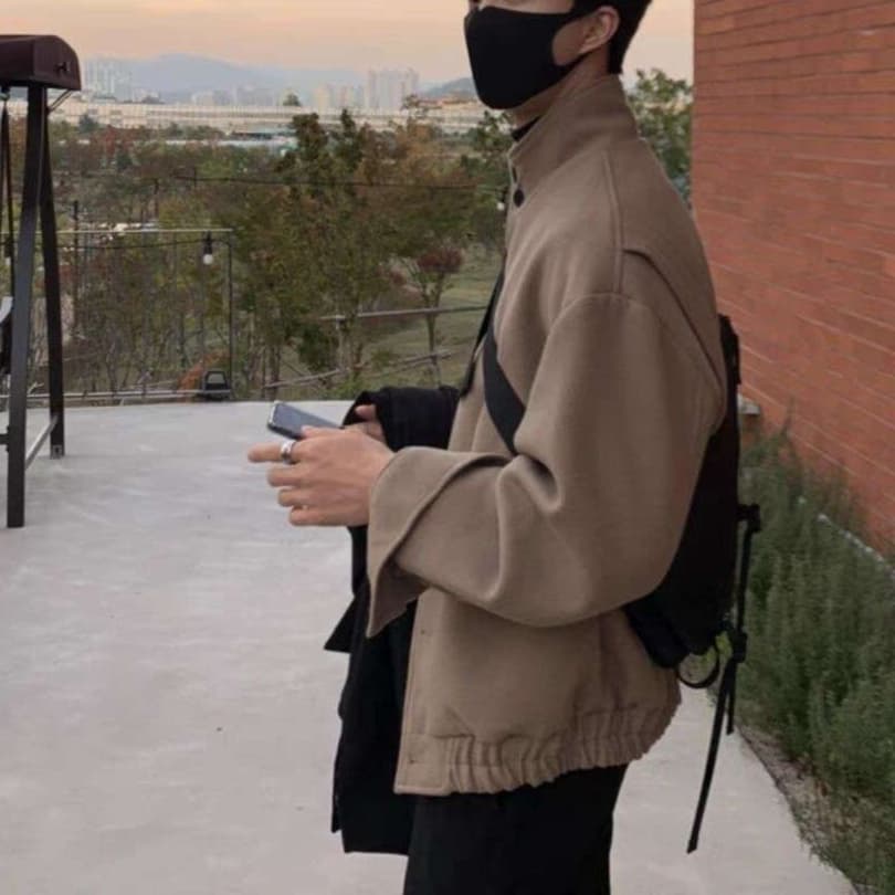 韓国ファッション オーバーサイズカジュアルジャケット