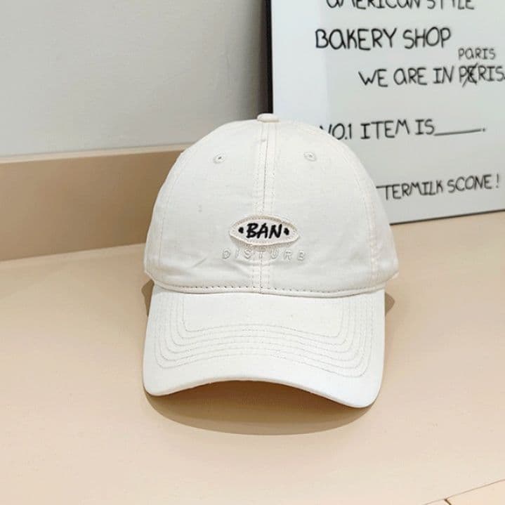 韓国ファッション シンプル刺繍キャップ