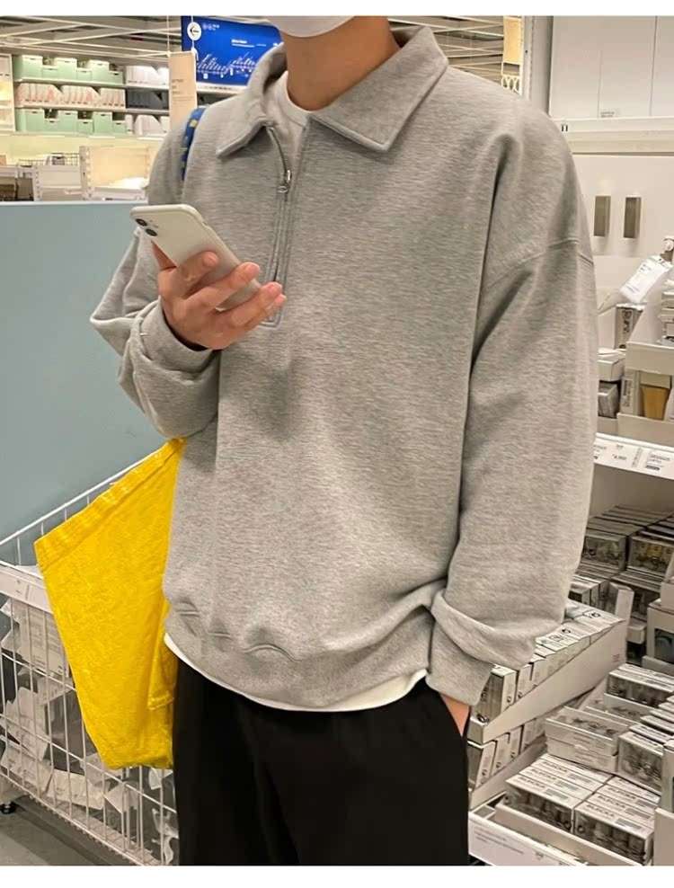 韓国ファッション ルーズシルエットカジュアル