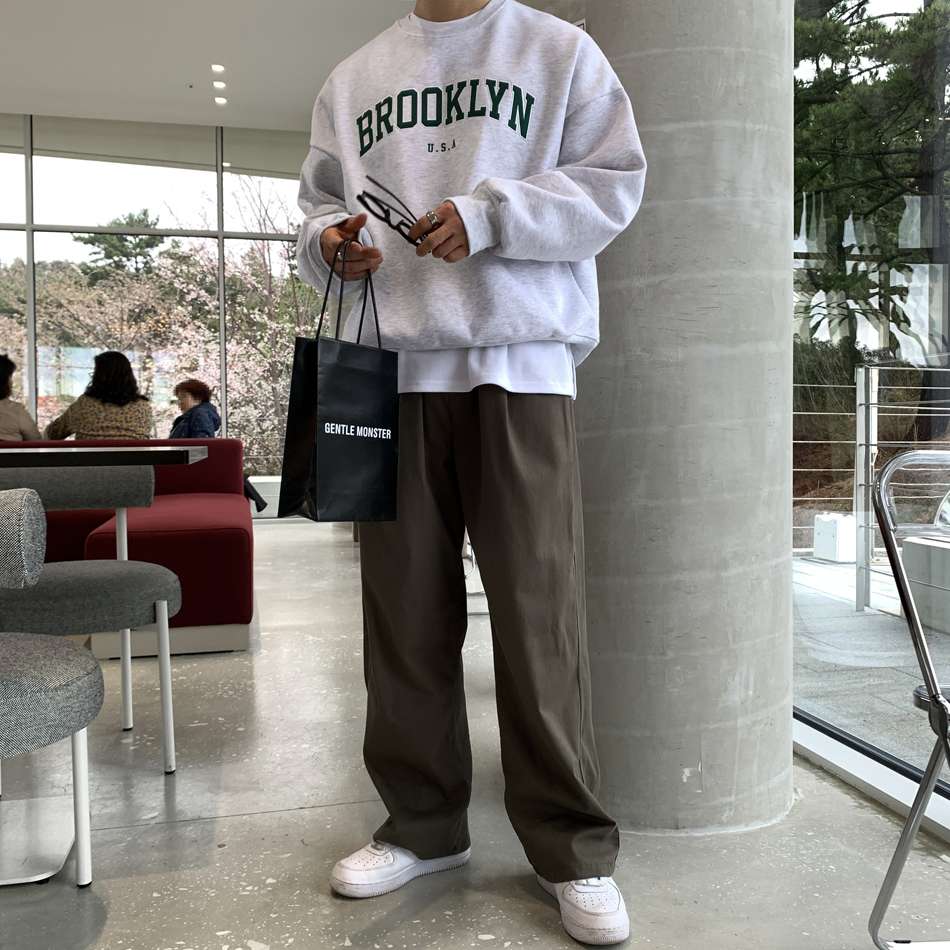 韓国ファッション ブルックリンストリートパーカー