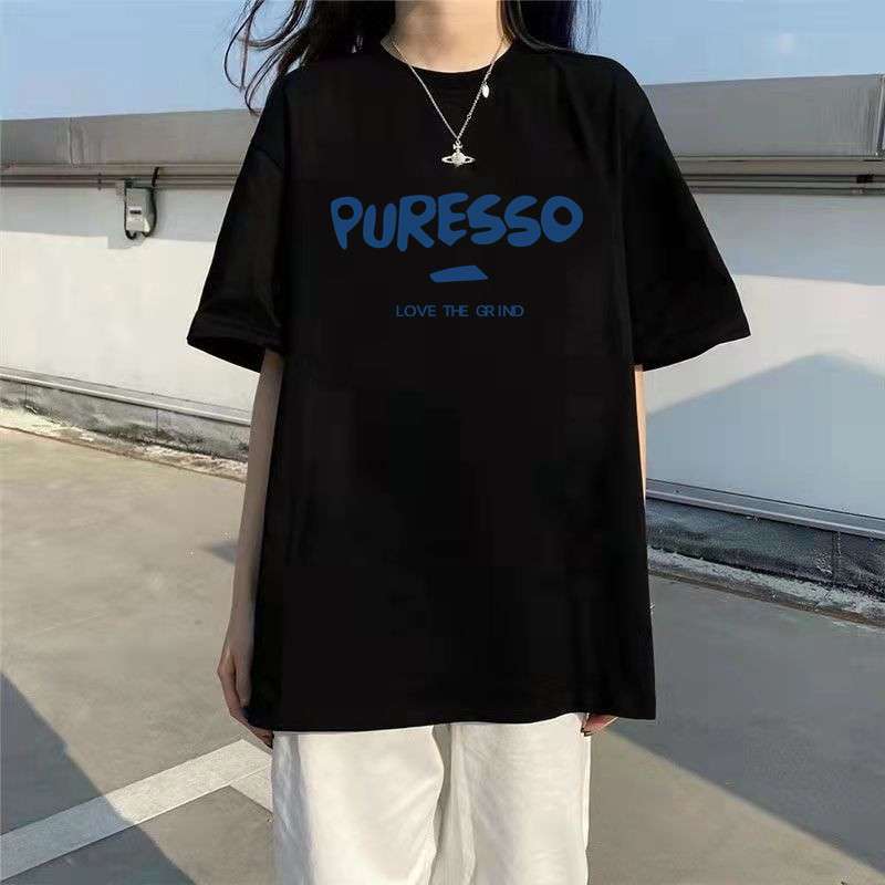韓国ファッション オーバーサイズ グラフィック Tシャツ