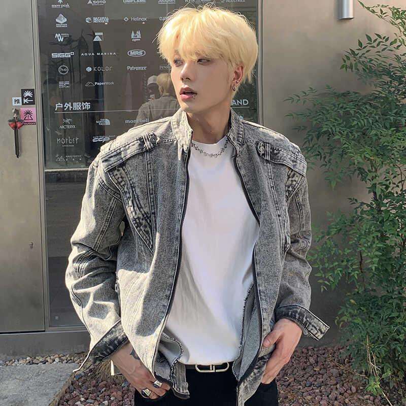 韓国ファッション ヴィンテージデニムジャケット