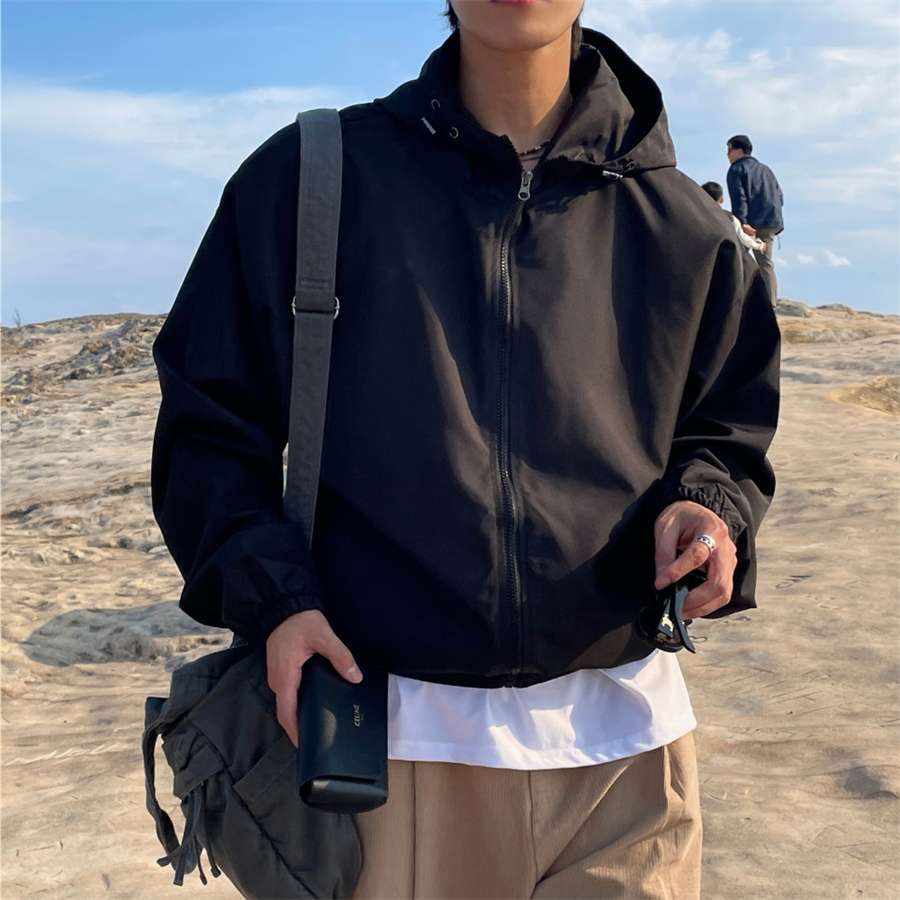 韓国ファッション オーバーサイズフーディセットアップ