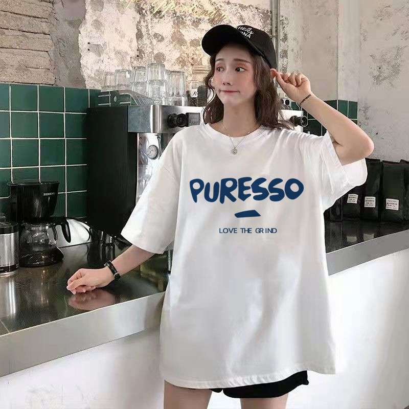 韓国ファッション オーバーサイズ グラフィック Tシャツ