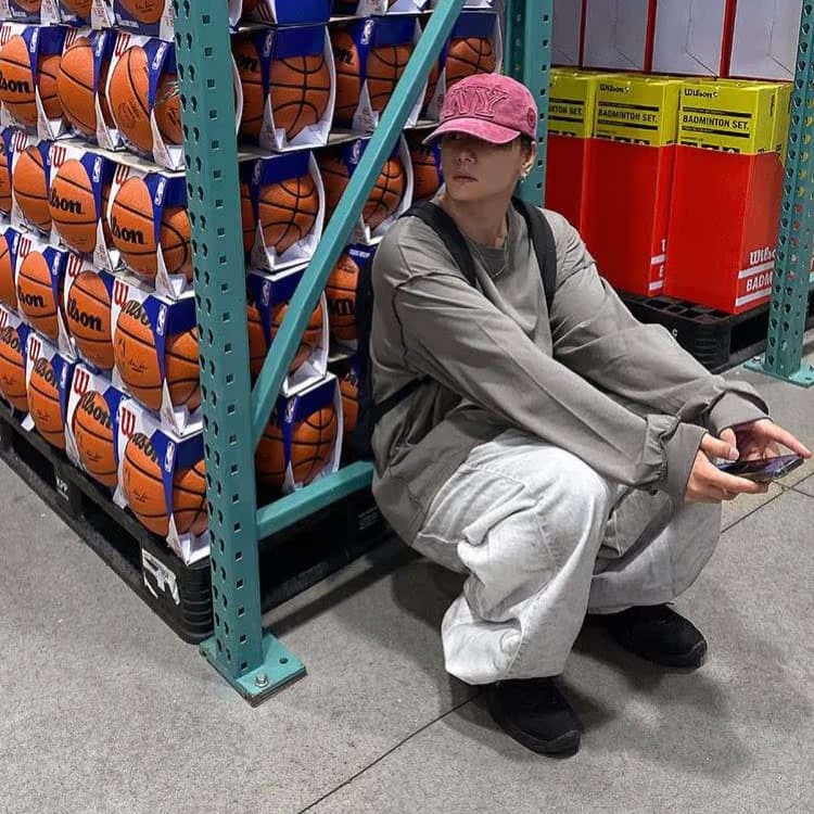 韓国ファッション オーバーサイズストリートスタイルセット