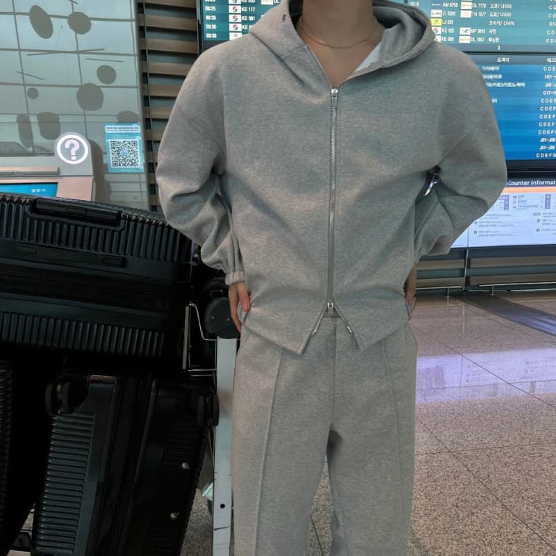 韓国ファッション 快適ラウンジウェアセットアップ