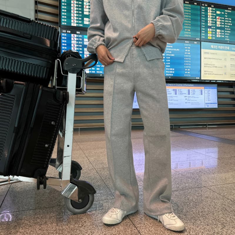 韓国ファッション 快適ラウンジウェアセットアップ